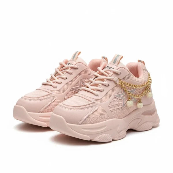 Pink High Heel Female Joggers