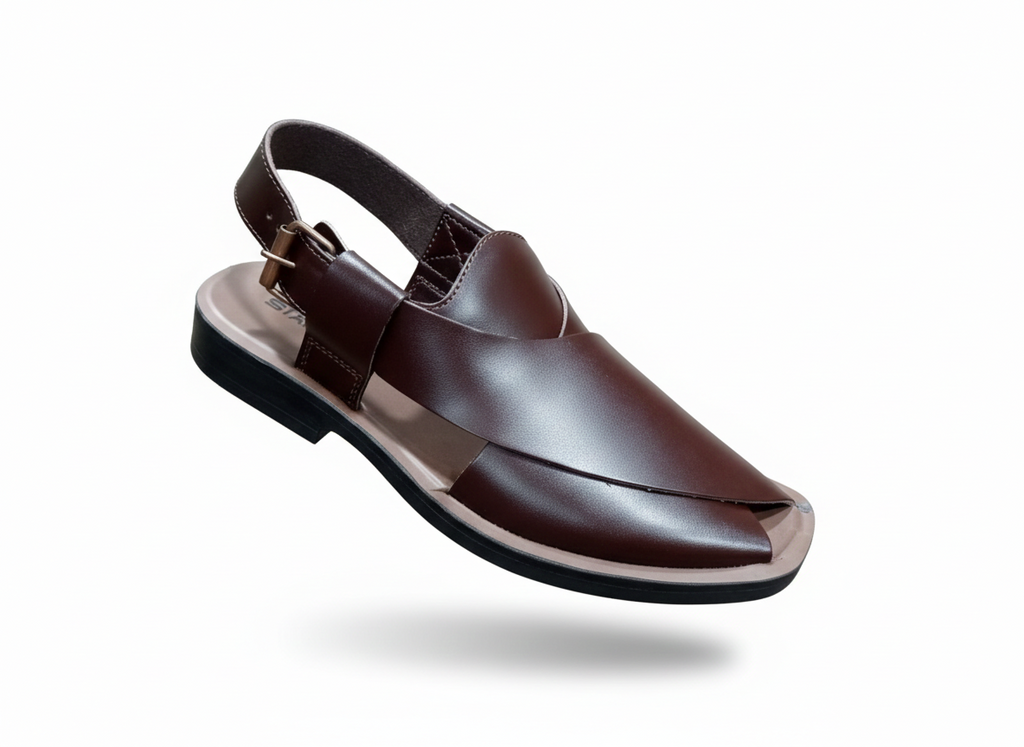 STARTLET™ Premium Leather Peshawari Chappal