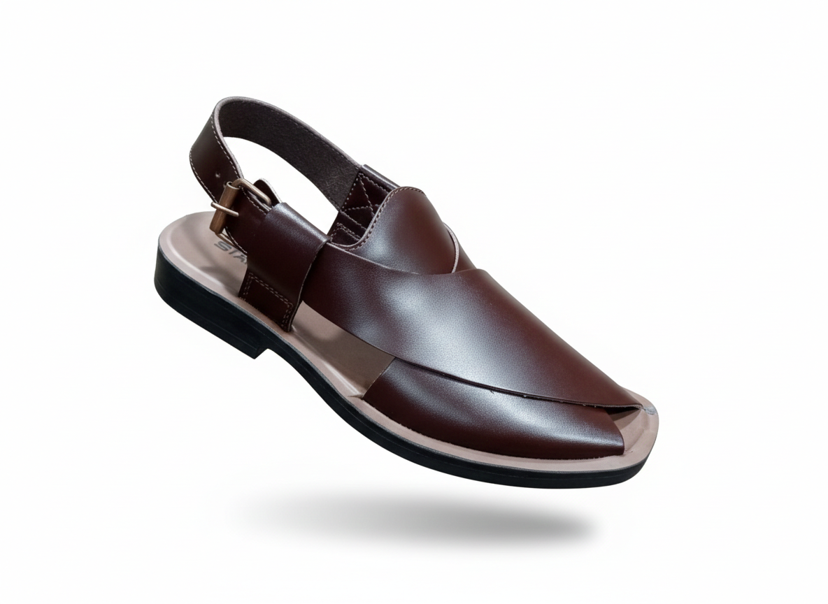 STARTLET™ Premium Leather Peshawari Chappal