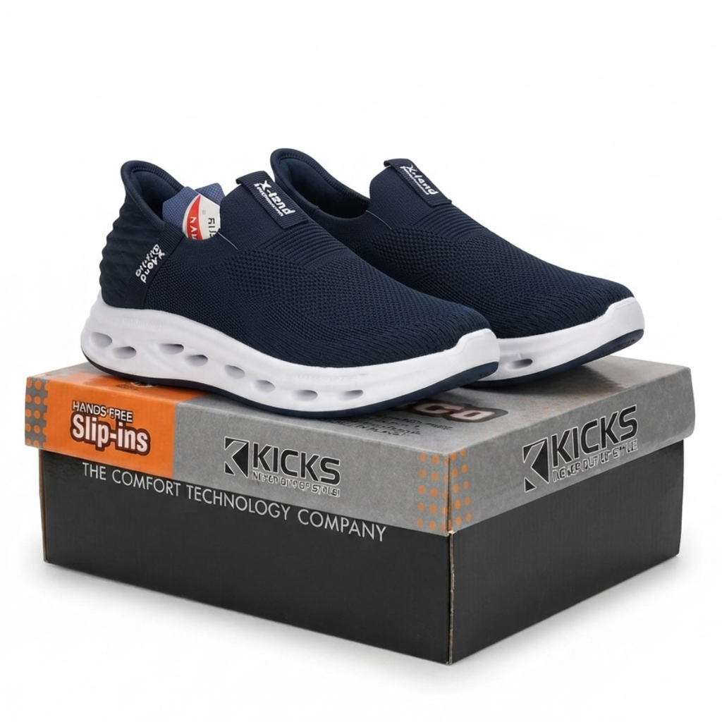 Men's Ultra Soft Lightweight Slip-On Walking Shoes (Kicks)