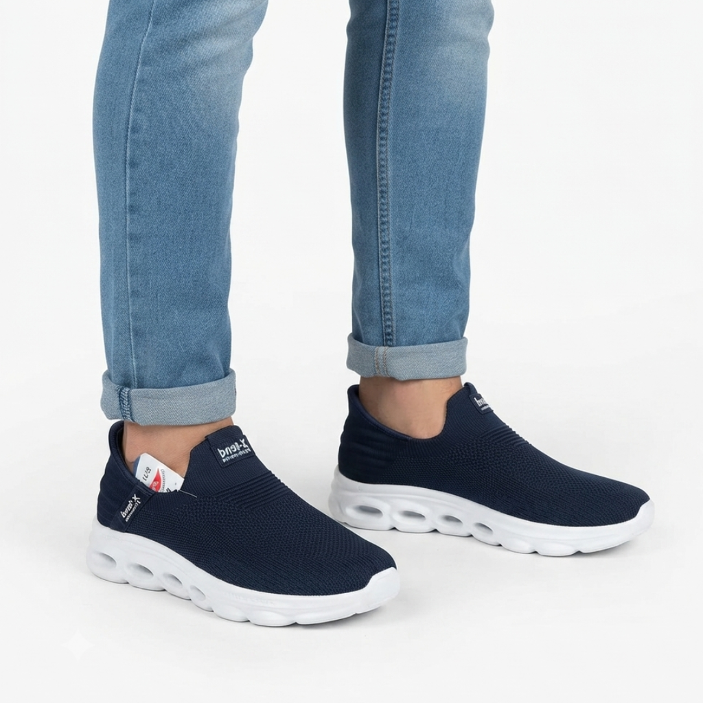 Men's Ultra Soft Lightweight Slip-On Walking Shoes (Kicks)
