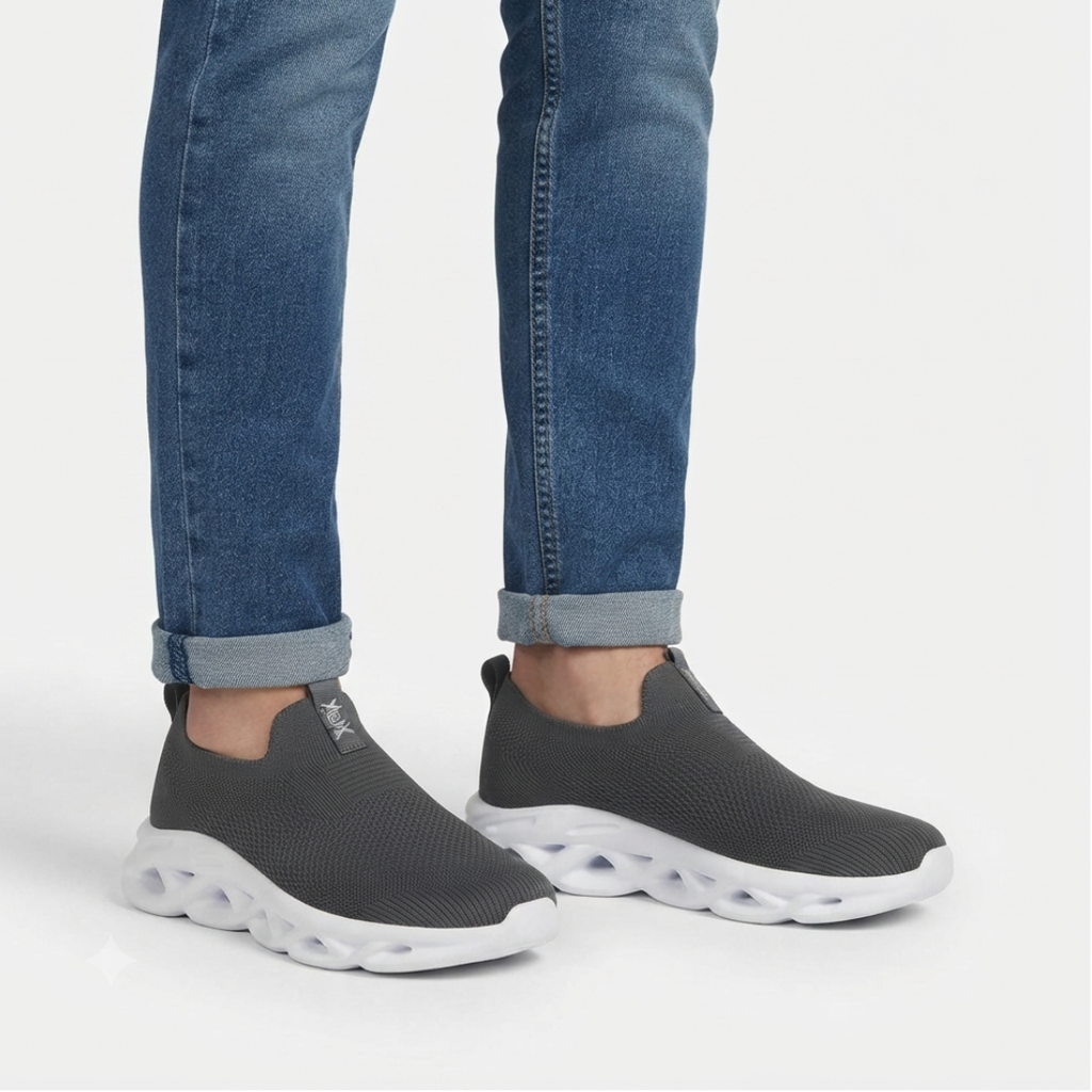 Men's Ultra Soft Lightweight Slip-On Walking Shoes (Kicks)