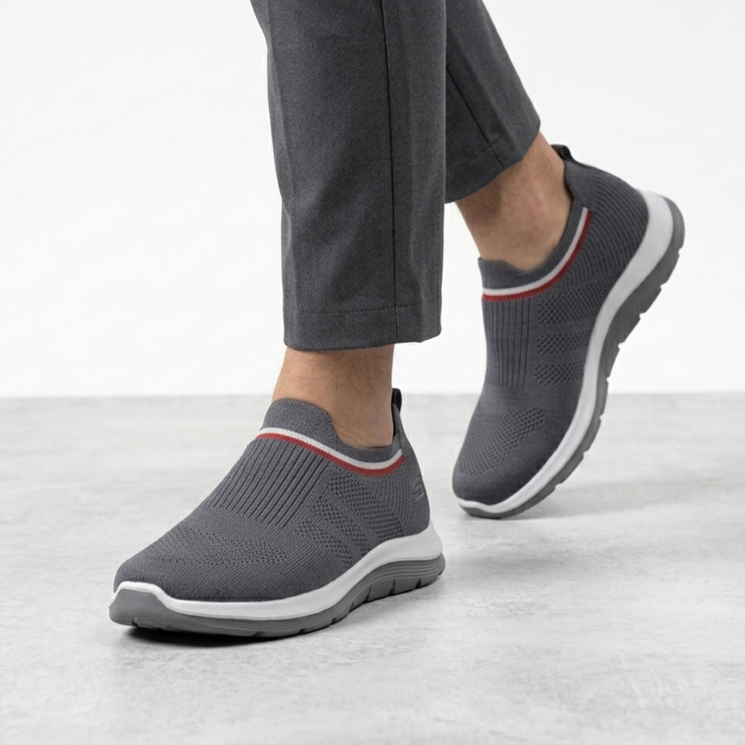 Men's Premium Knit Slip-On Walking Shoes (NK)