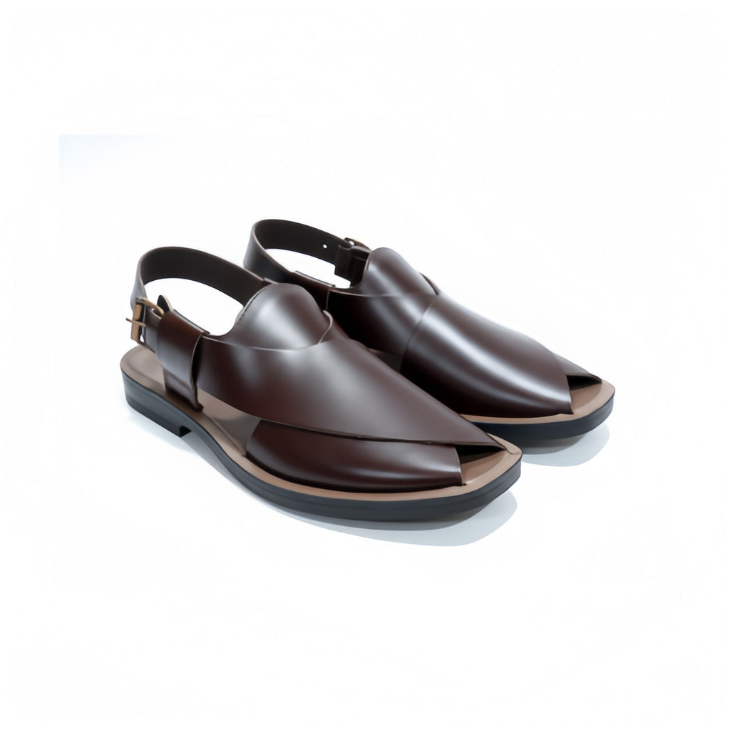 STARTLET™ Premium Leather Peshawari Chappal